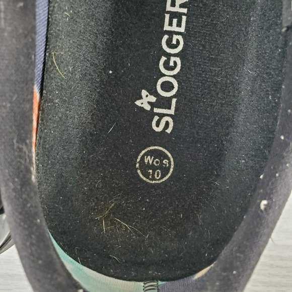 Sloggers Womens Floral Garden Shoes Size 10 USA Made Clogs Rubber - Picture 8 of 10